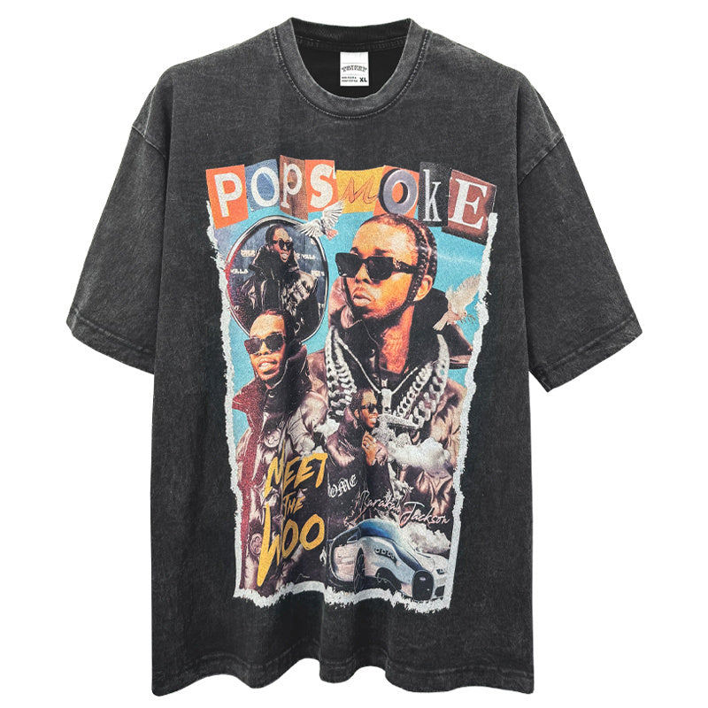 POP SMOKE "MEET THE WOO" TEE 2024