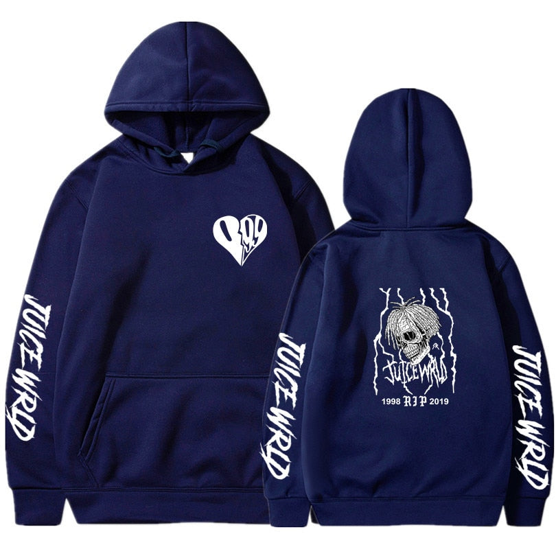 Juice Wrld Hoodies High Quality Winter Fleece Pullover Streetwear - 6ixmerchandise