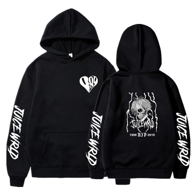 Juice Wrld Hoodies High Quality Winter Fleece Pullover Streetwear - 6ixmerchandise