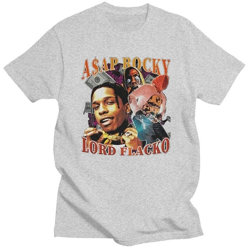 Asap Rocky Streetwear T shirt - 6ixmerchandise