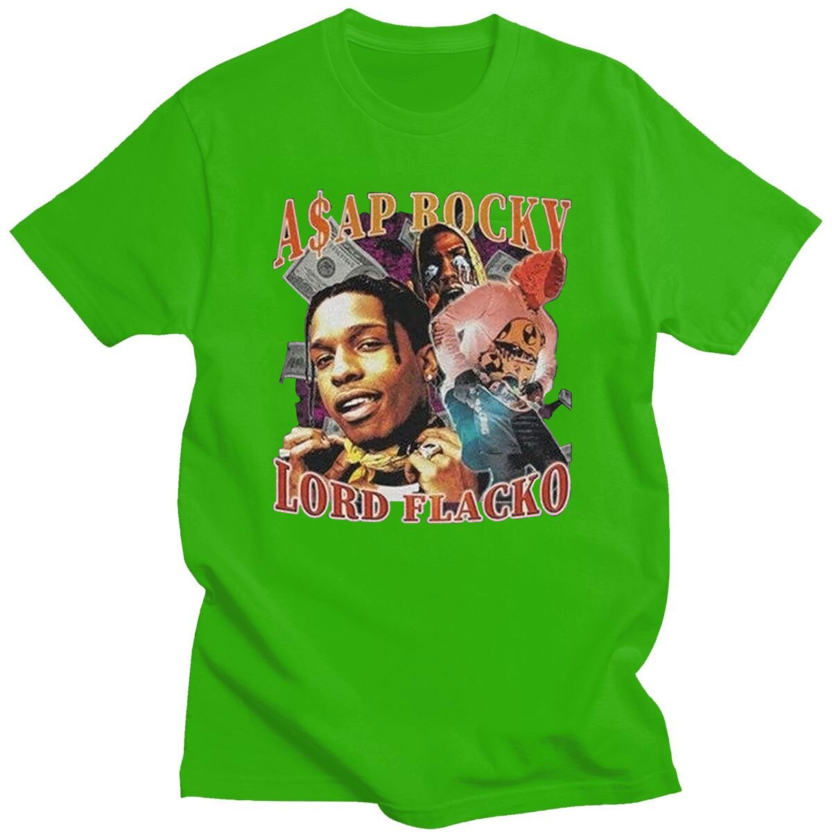 Asap Rocky Streetwear T shirt - 6ixmerchandise