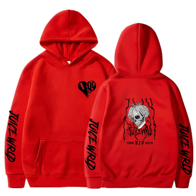 Juice Wrld Hoodies High Quality Winter Fleece Pullover Streetwear - 6ixmerchandise