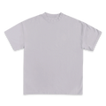 Custom Print Tee — Heather Grey front