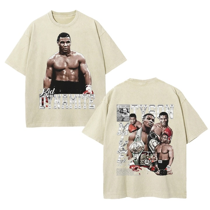 Mike Tyson Back Design TEE - view 2