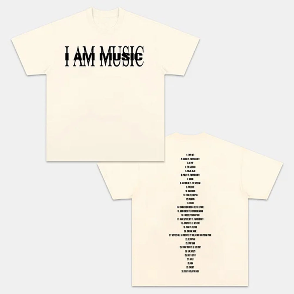 Playboi Carti “I AM MUSIC” Dual-Sided Graphic Tee - view 3