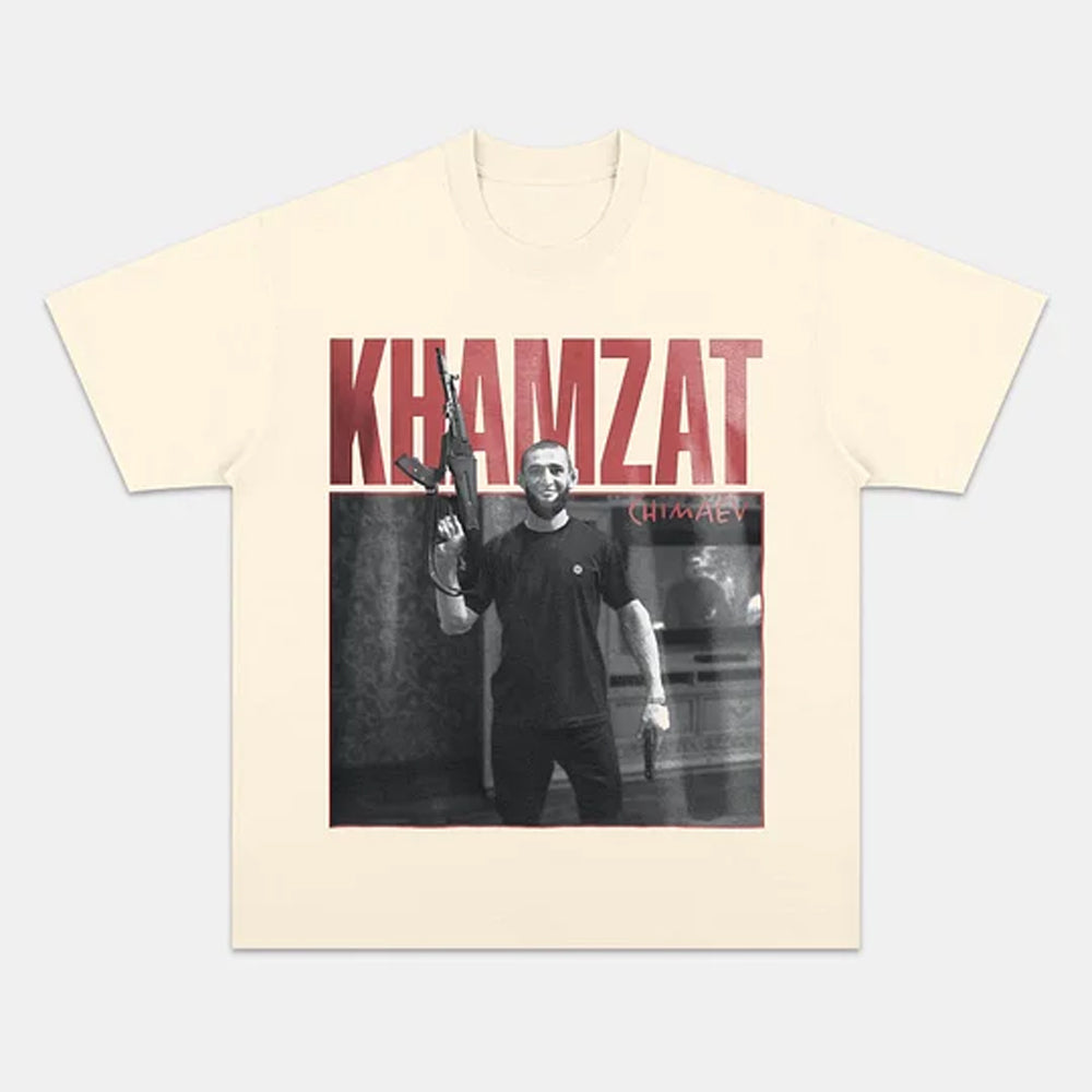 Khamzat Chimaev Fierce Graphic Tee - view 3