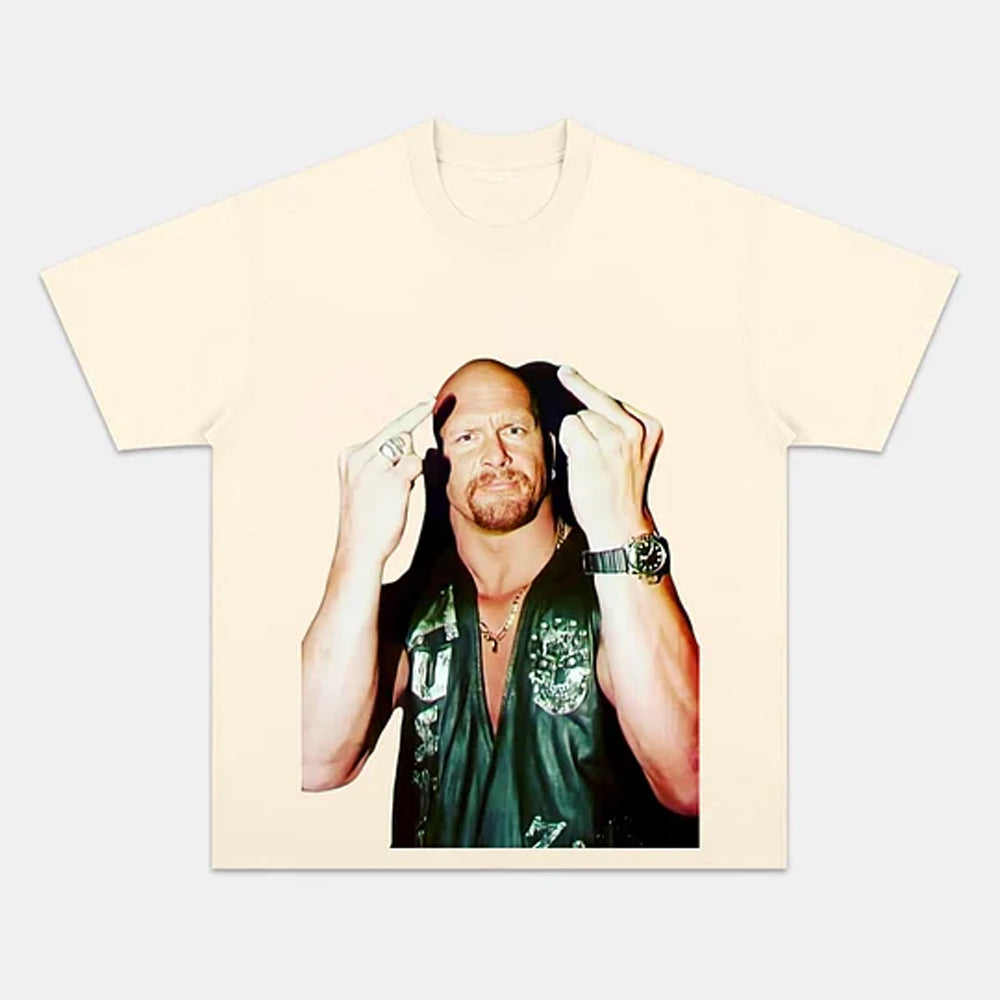 Stone Cold Steve Austin Graphic Tee Legendary Style - view 4