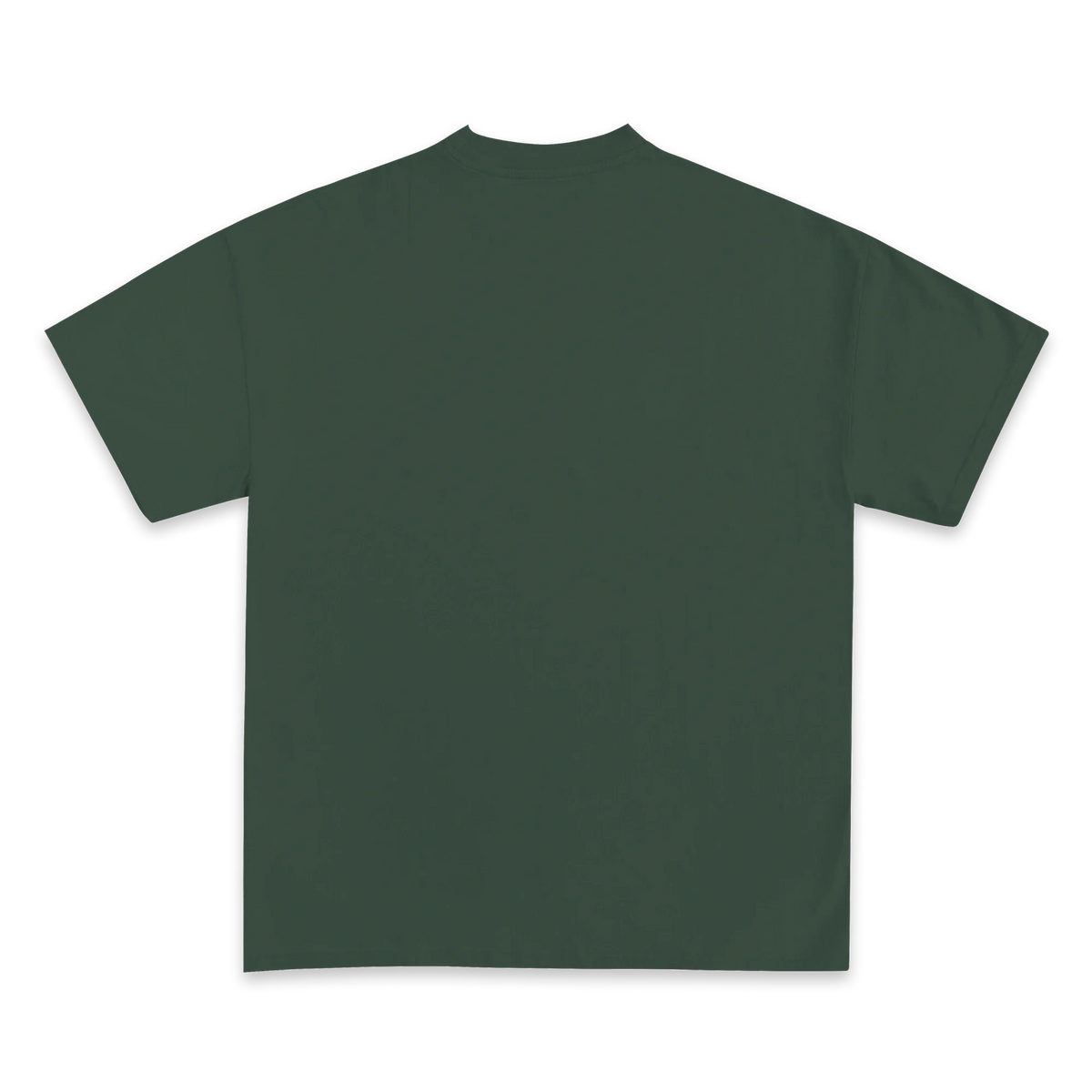 Custom Print Tee — Military Green back