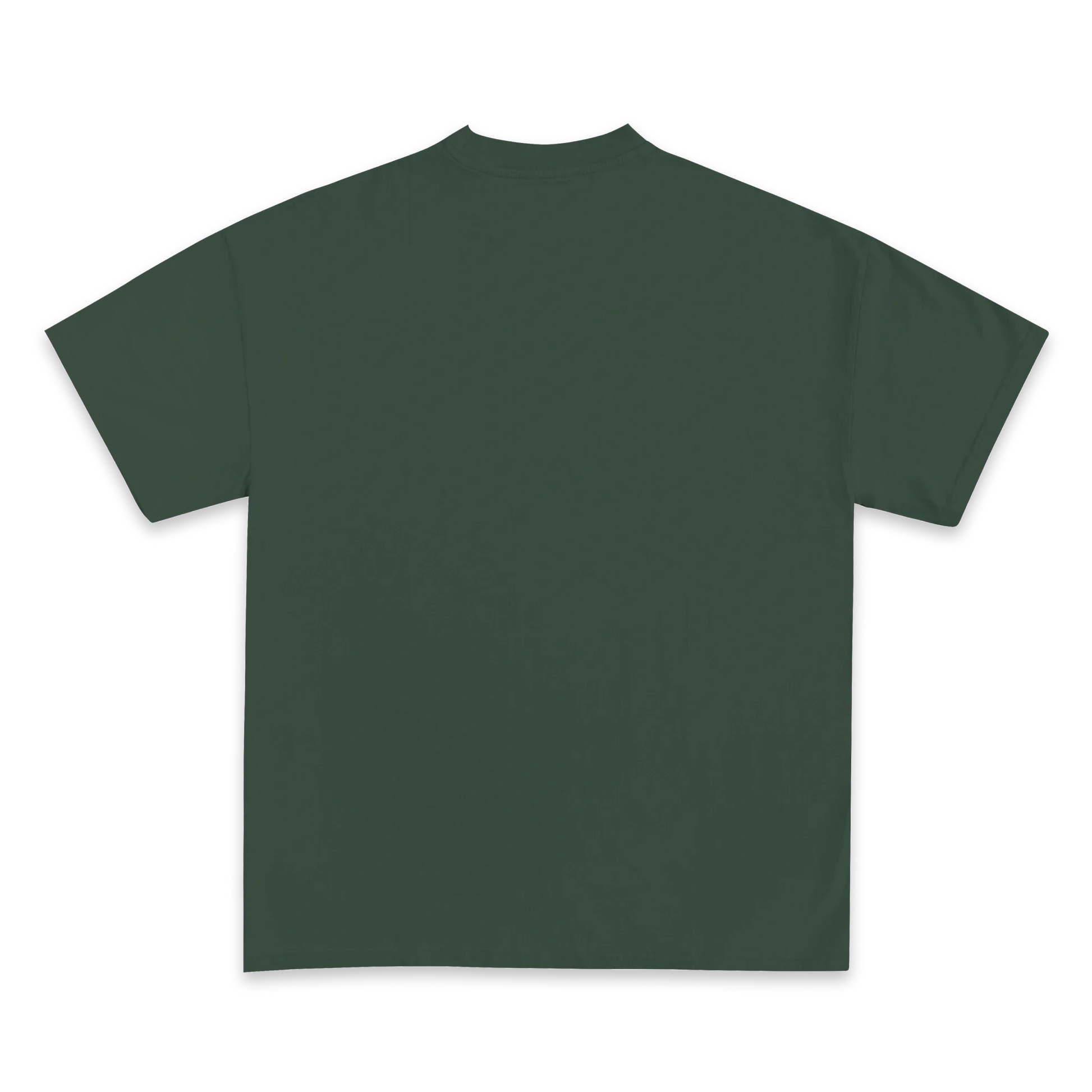 Custom Print Tee — Military Green back
