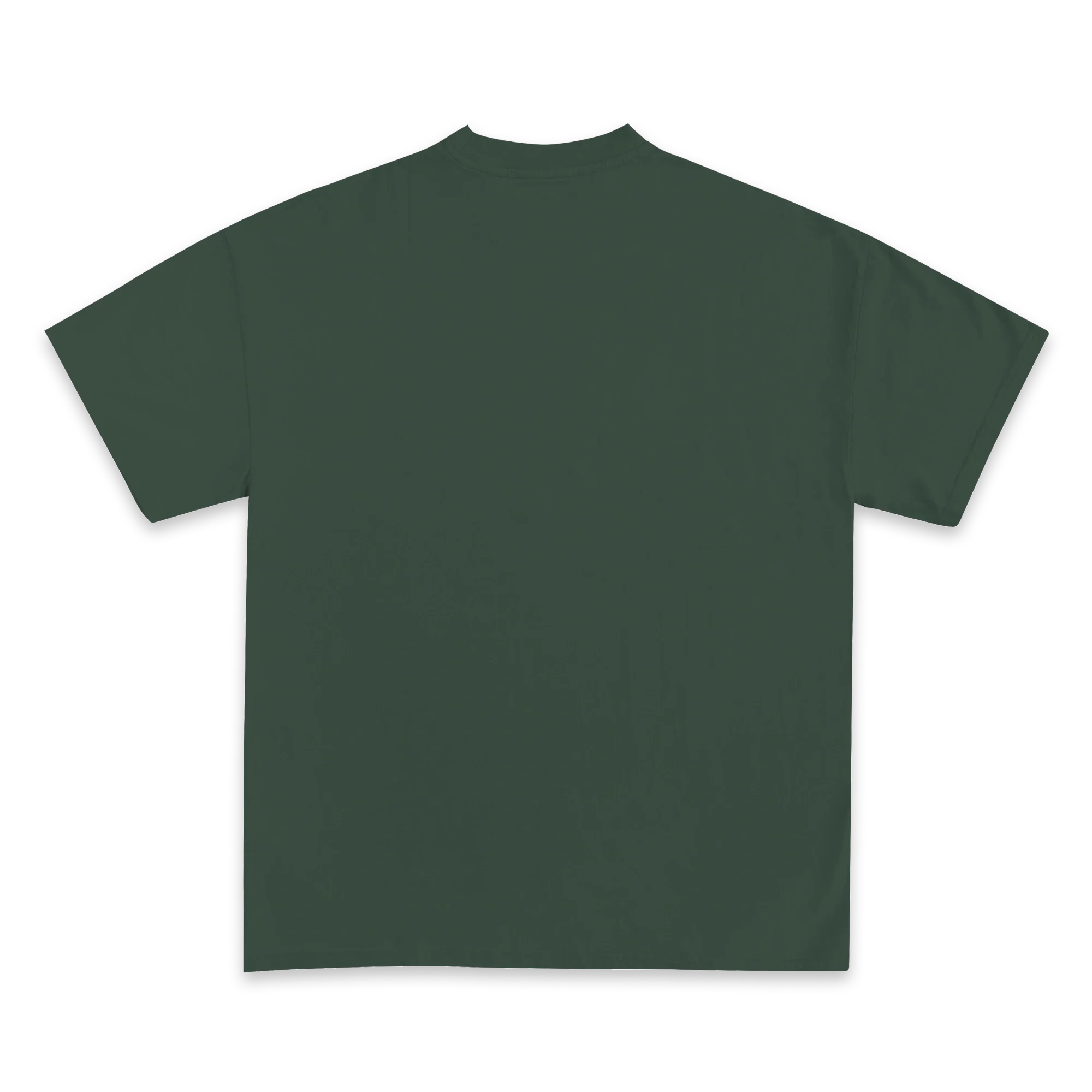 Custom Print Tee — Military Green back