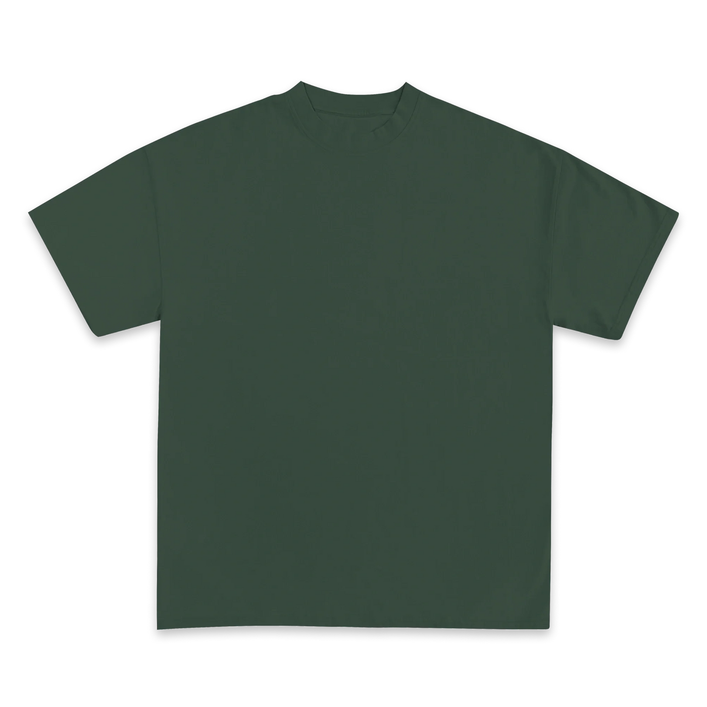 Custom Print Tee — Military Green front