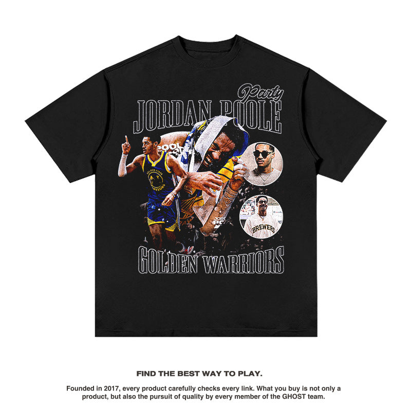 Jordan Poole TEE  NBA 2024 - view 3