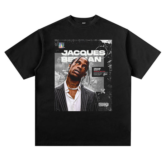 Jacques Berman Travis Scott Tee 2024 - 6ixmerchandise