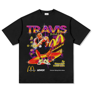 TRAVIS SCOTT MCDONALD'S Tee 2024 - 6ixmerchandise