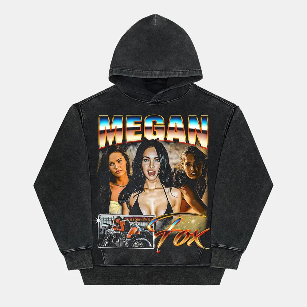 Megan Fox Retro Bold Collage Graphic Tees - view 4