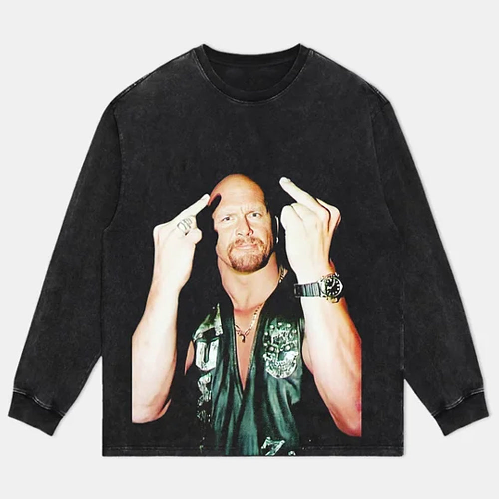 Stone Cold Steve Austin Graphic Tee Legendary Style - view 6