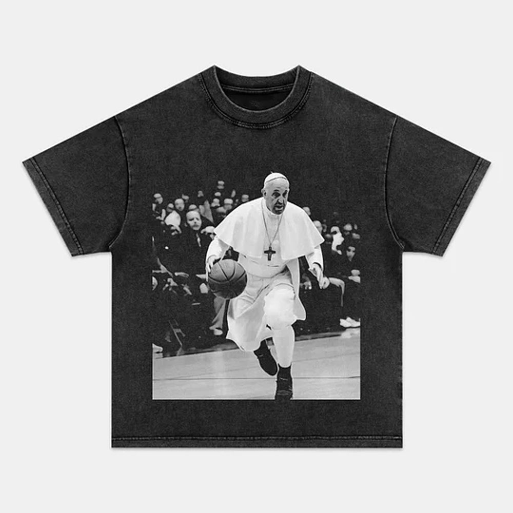 Pope Basketball Graphic Tee - view 2