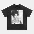 Megan Fox New Graphic Tee Black Design - view 2