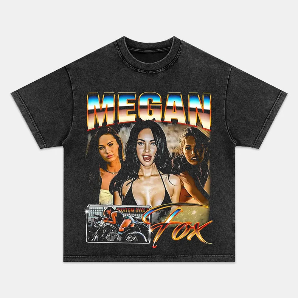 Megan Fox Retro Bold Collage Graphic Tees - view 2