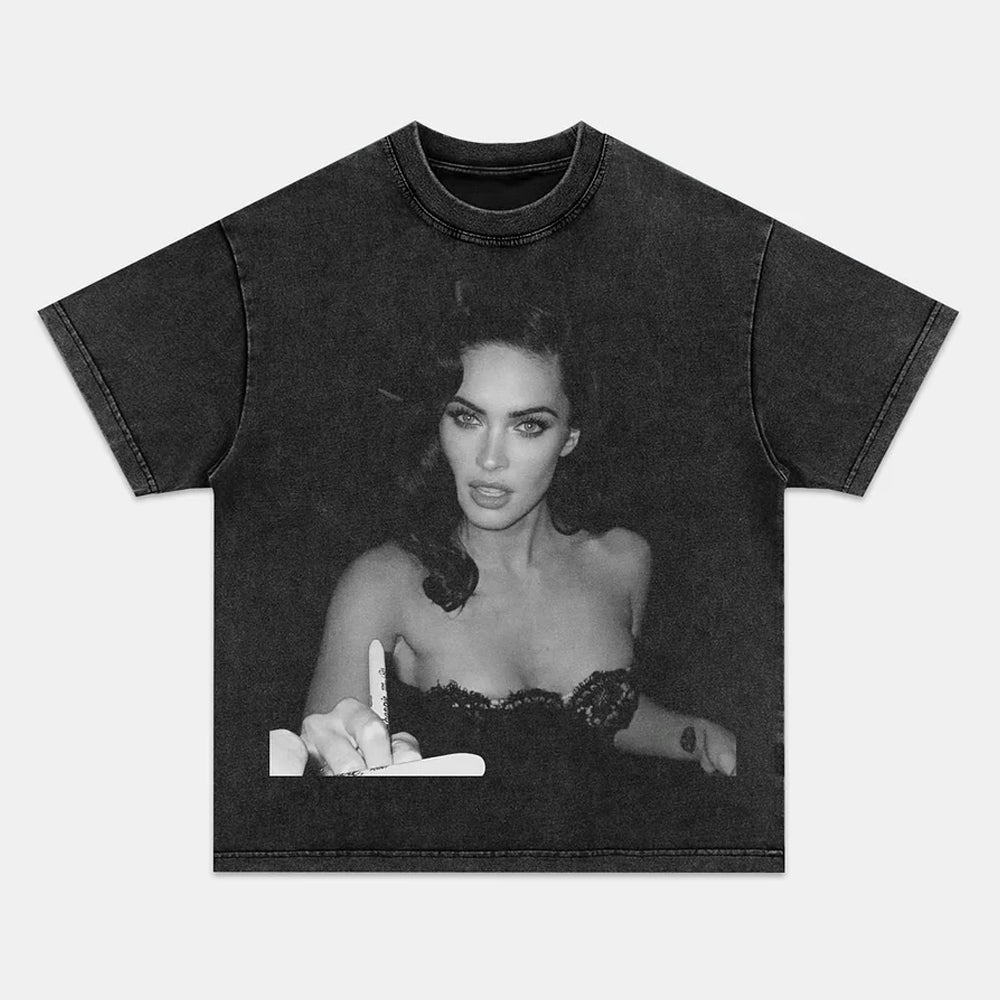 Bold Megan Fox Graphic Tee Fierce Style - view 2