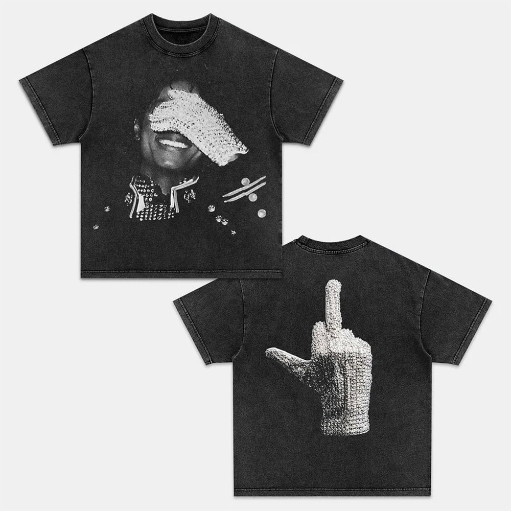 Michael Jackson Dual Print Glove Tee - view 2
