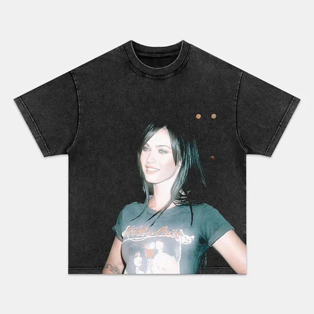 Megan Fox Effortless Style Vintage Graphic Tee - view 2