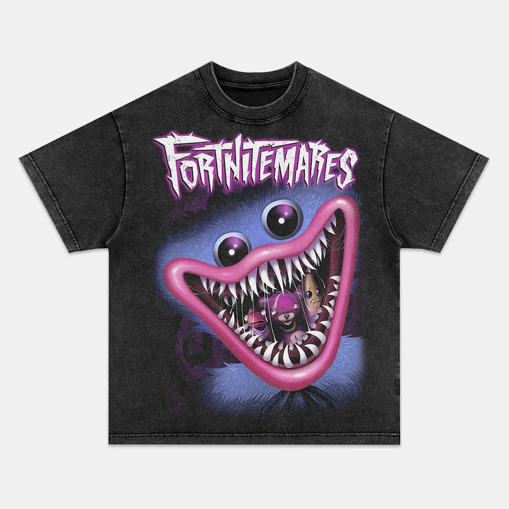 Fortnitemares X Huggy Wuggy Halloween Tee - view 2