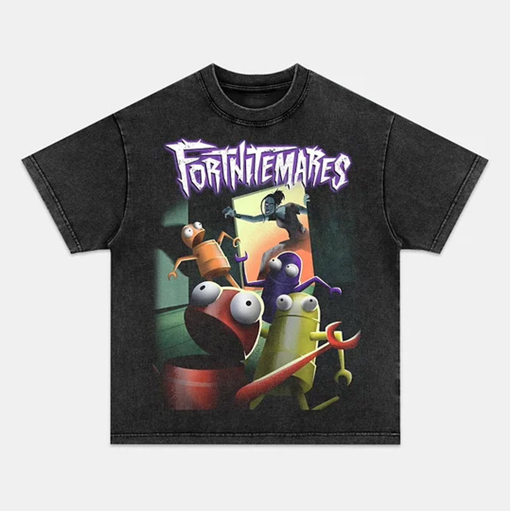 Spooky & Fun Fortnitemares x R.E.P.O. Halloween Graphic Tee - view 2