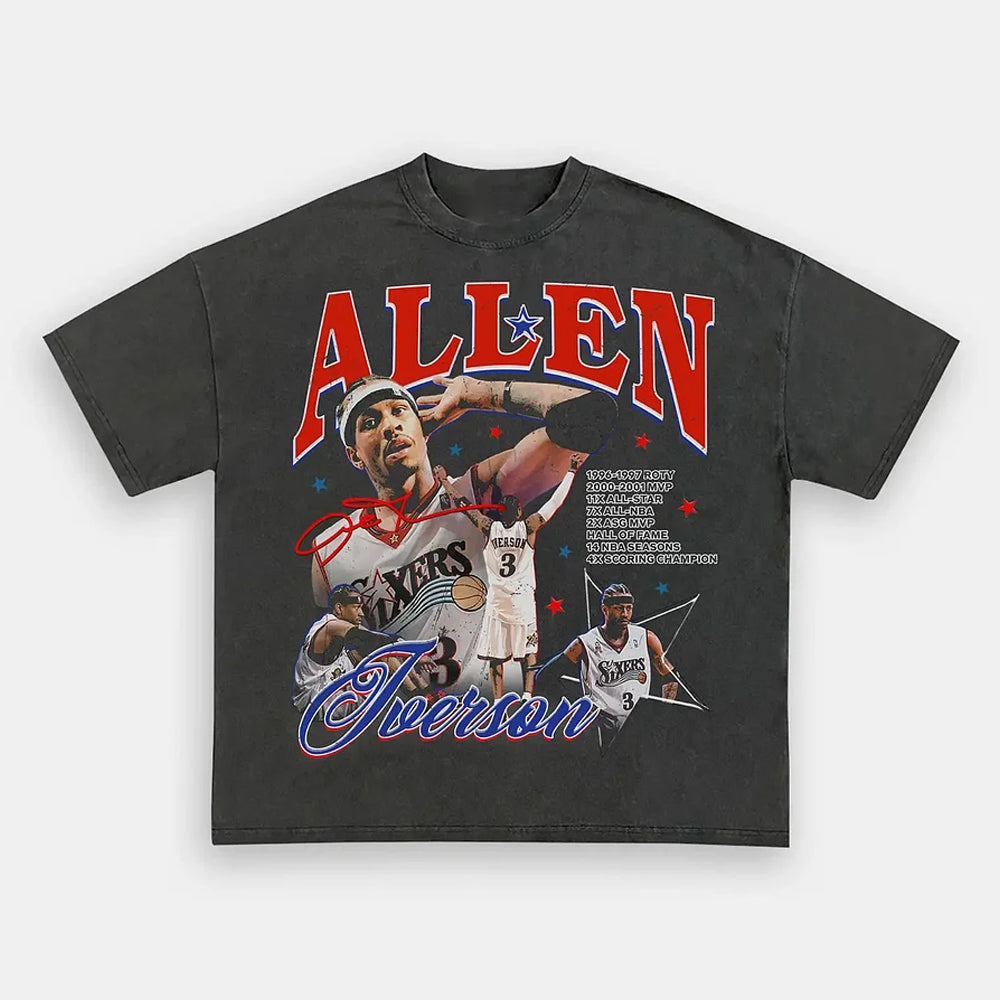 Allen Iverson Vintage Star Tee - view 3