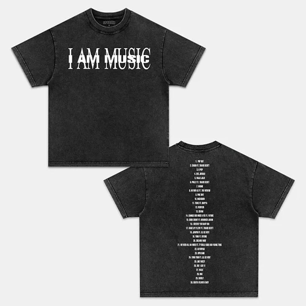 Playboi Carti “I AM MUSIC” Dual-Sided Graphic Tee - view 2