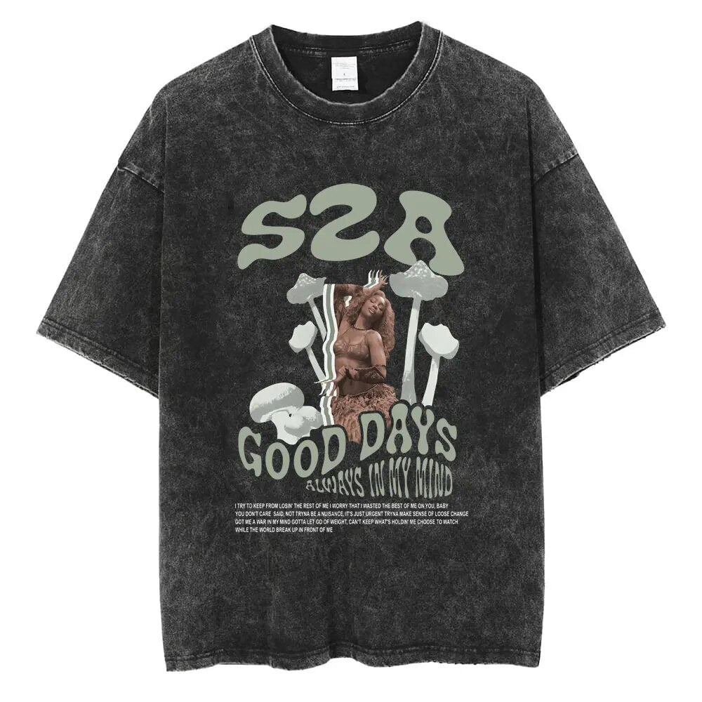 SZA Vintage T-shirt - 6ixmerchandise
