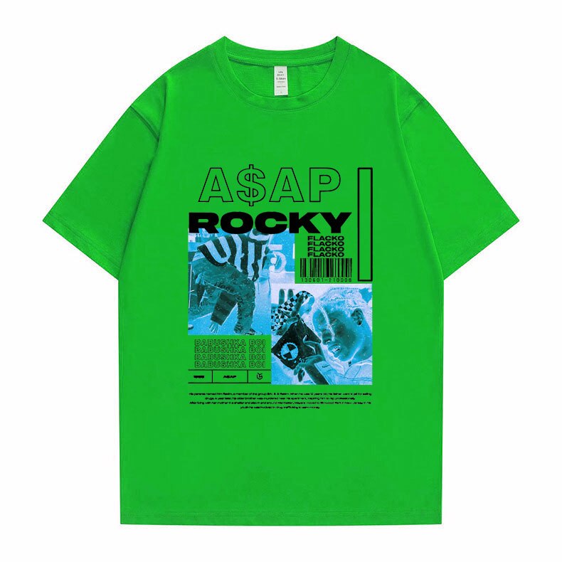 Asap Rocky  T shirt Oversized Streetwear Unisex - view 6