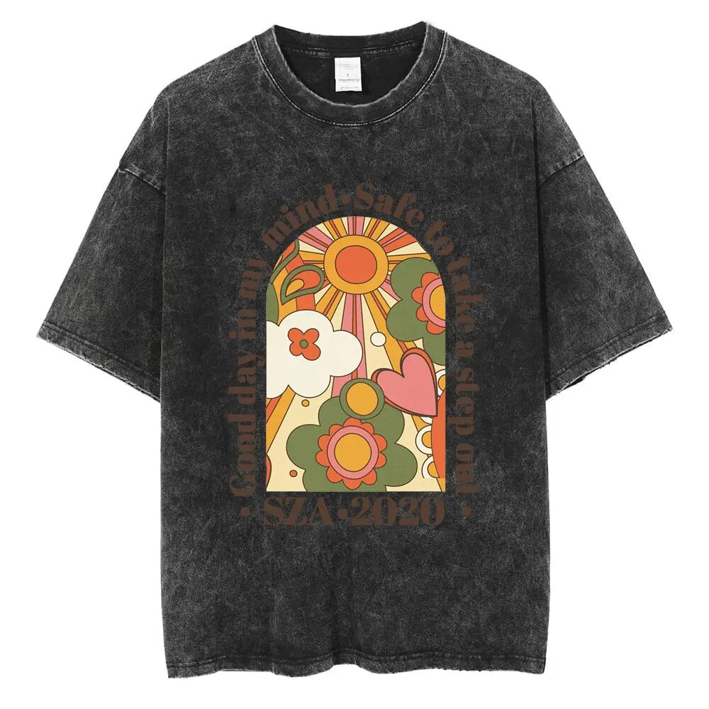 SZA Vintage T-shirt - 6ixmerchandise
