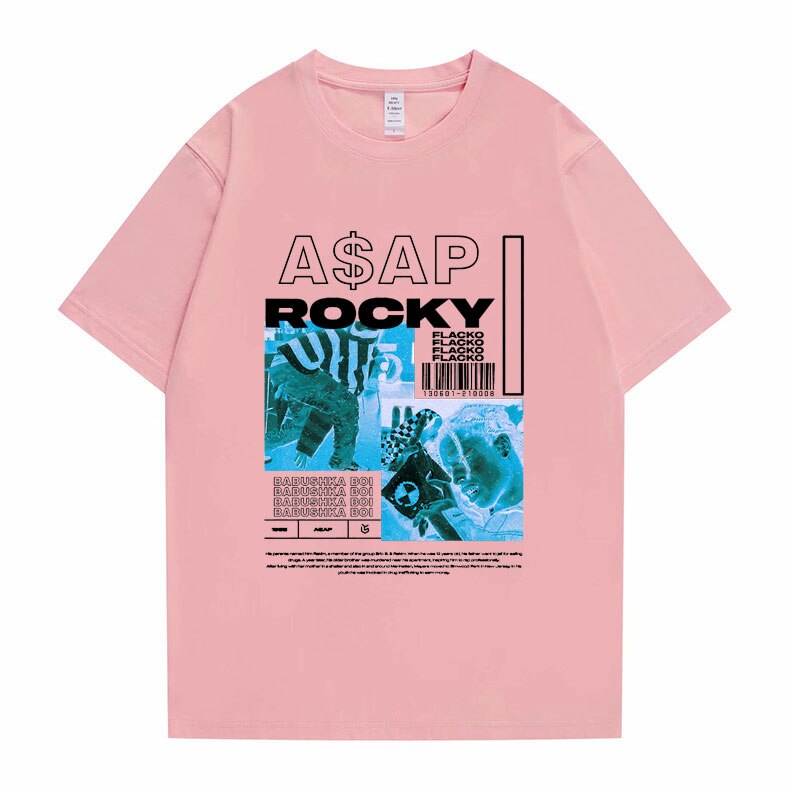 Asap Rocky  T shirt Oversized Streetwear Unisex - view 10