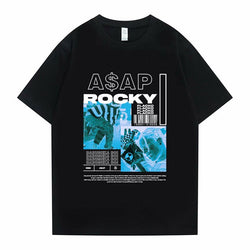 Asap Rocky  T shirt Oversized Streetwear Unisex - view 8