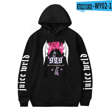 Rapper Juice WRLD Hoodies Hip Hop Streetwear Pullovers - 6ixmerchandise