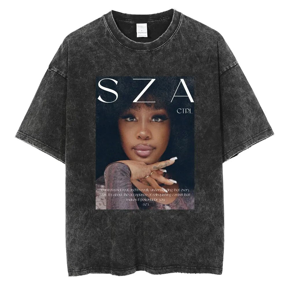 SZA Vintage T-shirt - 6ixmerchandise