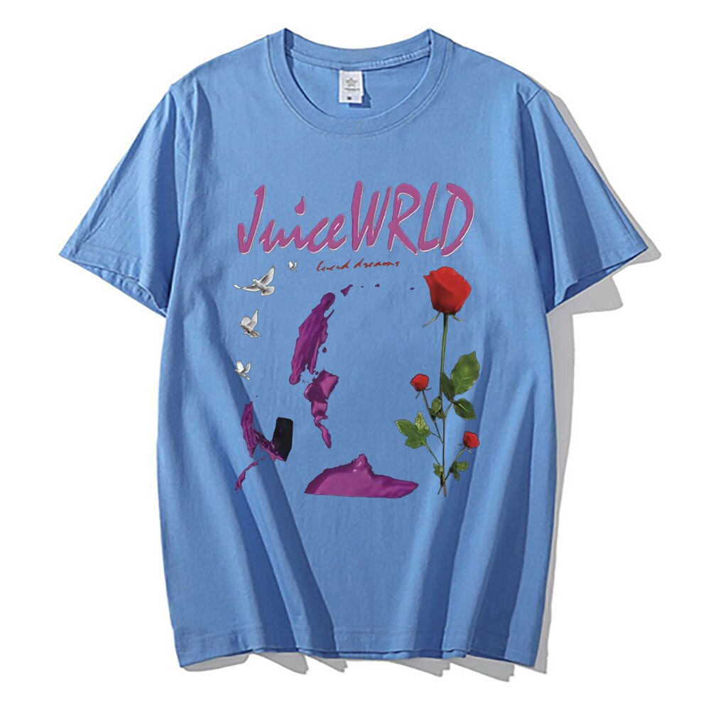 Juice Wrld Lucid Dreams Vintage Graphic Oversized T shirt - 6ixmerchandise