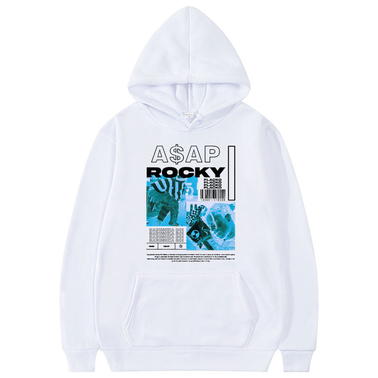 Asap Rocky Hoodies Oversized Streetwear Unisex Sweatshirt - 6ixmerchandise