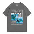 Asap Rocky T shirt Oversized Streetwear Unisex - 6ixmerchandise