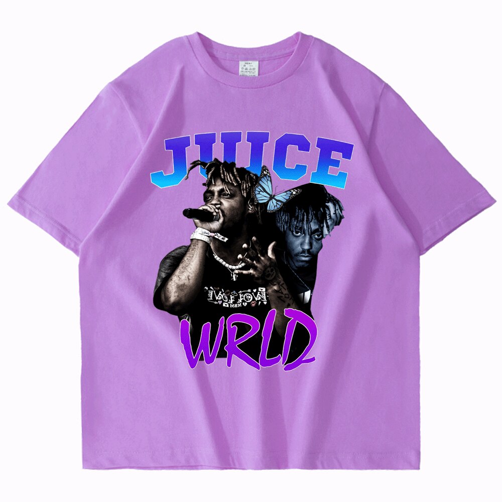Juice Wrld Smile and Cry Vintage Oversized T Shirt Streetwear - 6ixmerchandise