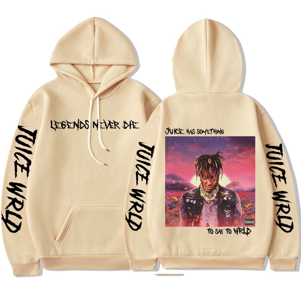 Rapper Juice WRLD Hoodies Hip Hop Streetwear - 6ixmerchandise