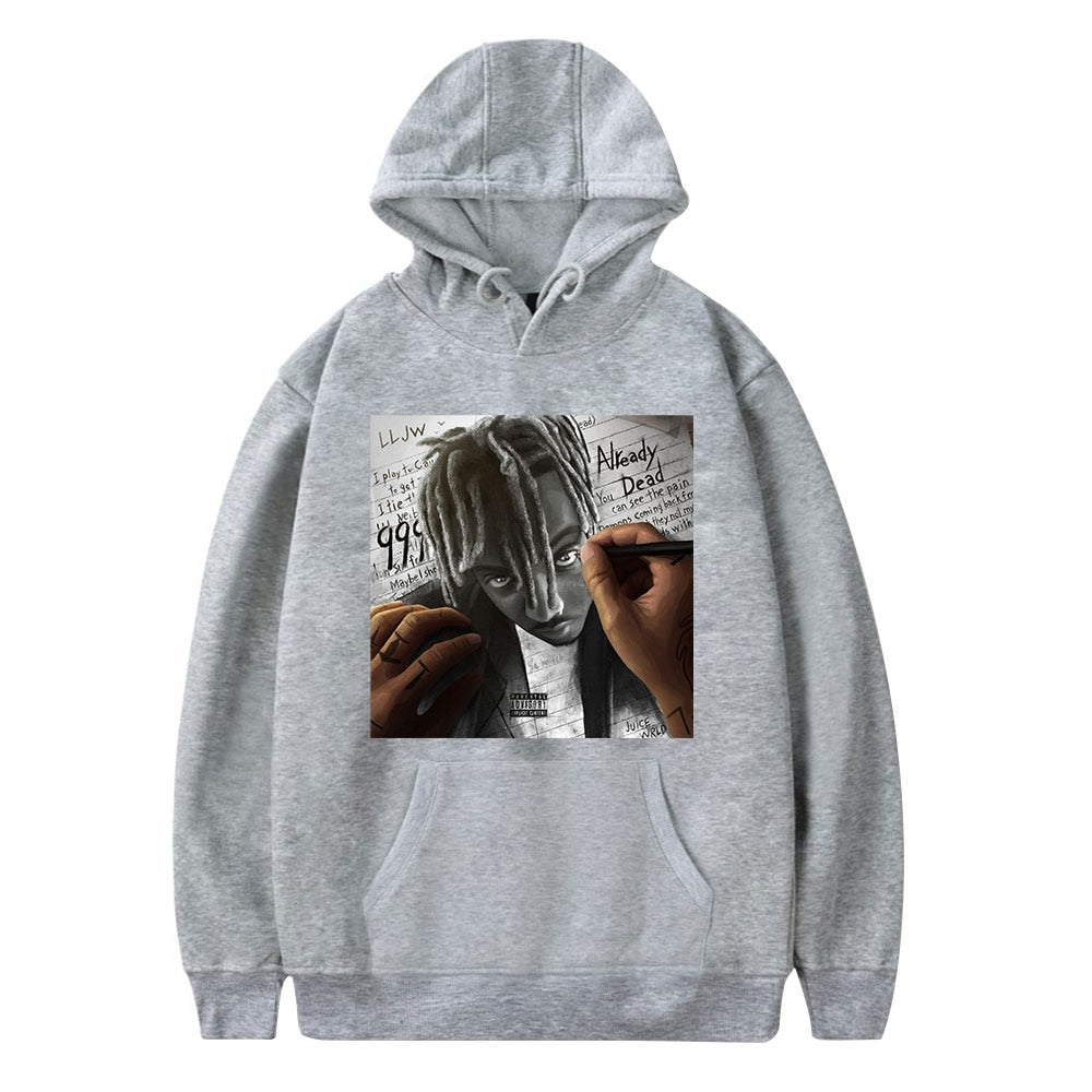 Rapper Juice WRLD Hoodies Hip Hop Streetwear Pullovers - 6ixmerchandise