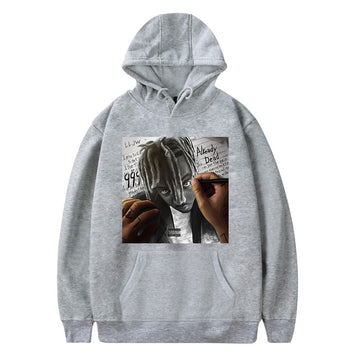 Rapper Juice WRLD Hoodies Hip Hop Streetwear Pullovers - 6ixmerchandise