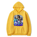 J Cole Crooked Smile Hoodies Oversized - 6ixmerchandise