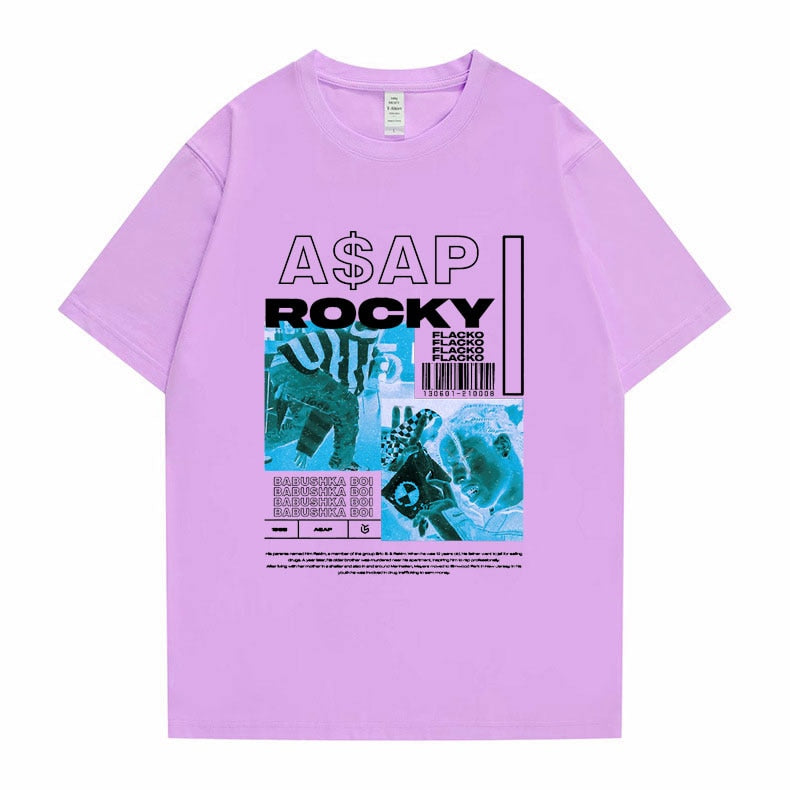 Asap Rocky  T shirt Oversized Streetwear Unisex - view 9