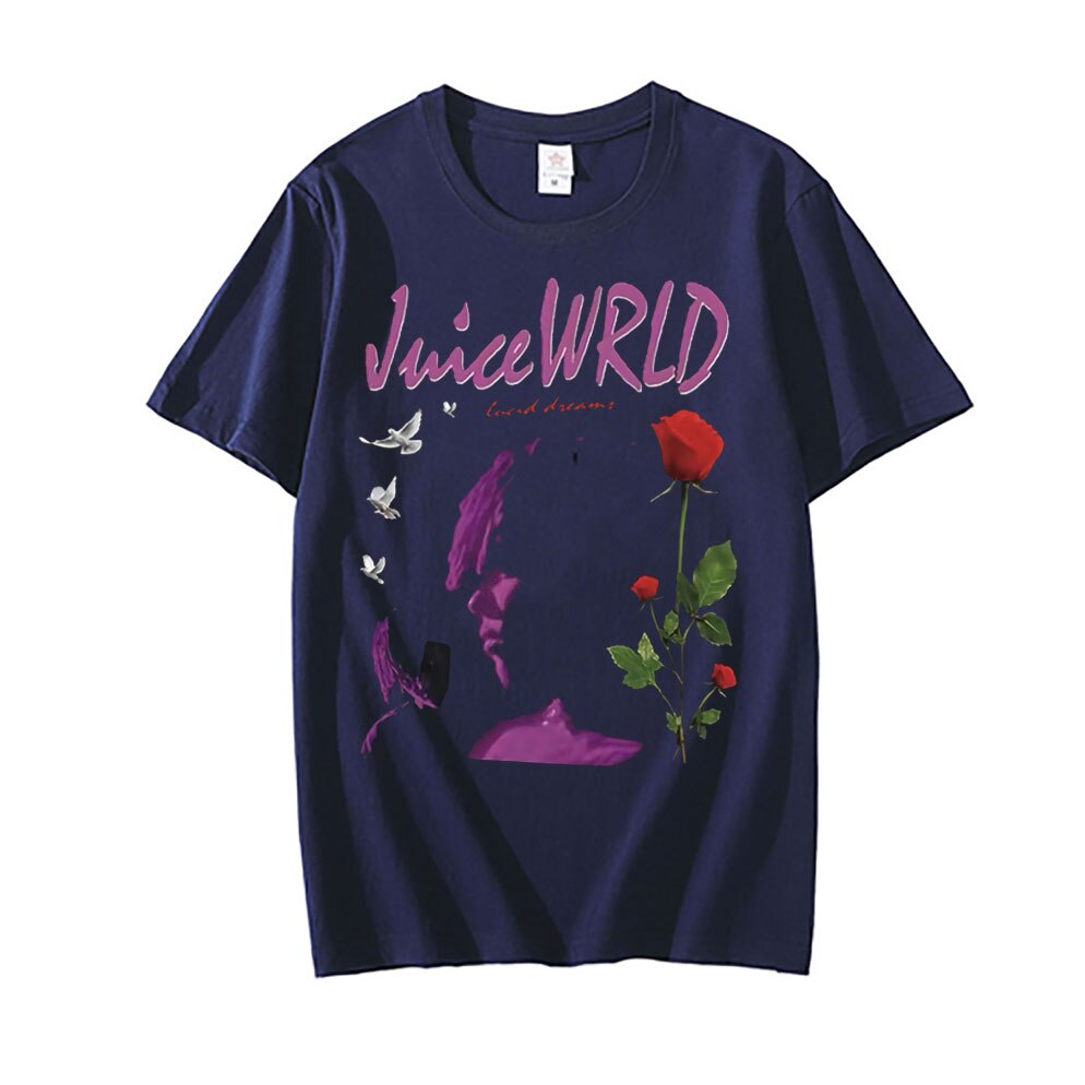 Juice Wrld Lucid Dreams Vintage Graphic Oversized T shirt - 6ixmerchandise