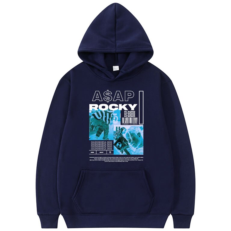 Asap Rocky Hoodies Oversized Streetwear Unisex Sweatshirt - 6ixmerchandise