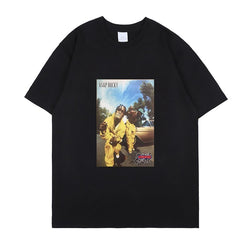ASAP Rocky T shirt Streetwear Camisetas Hombre - 6ixmerchandise