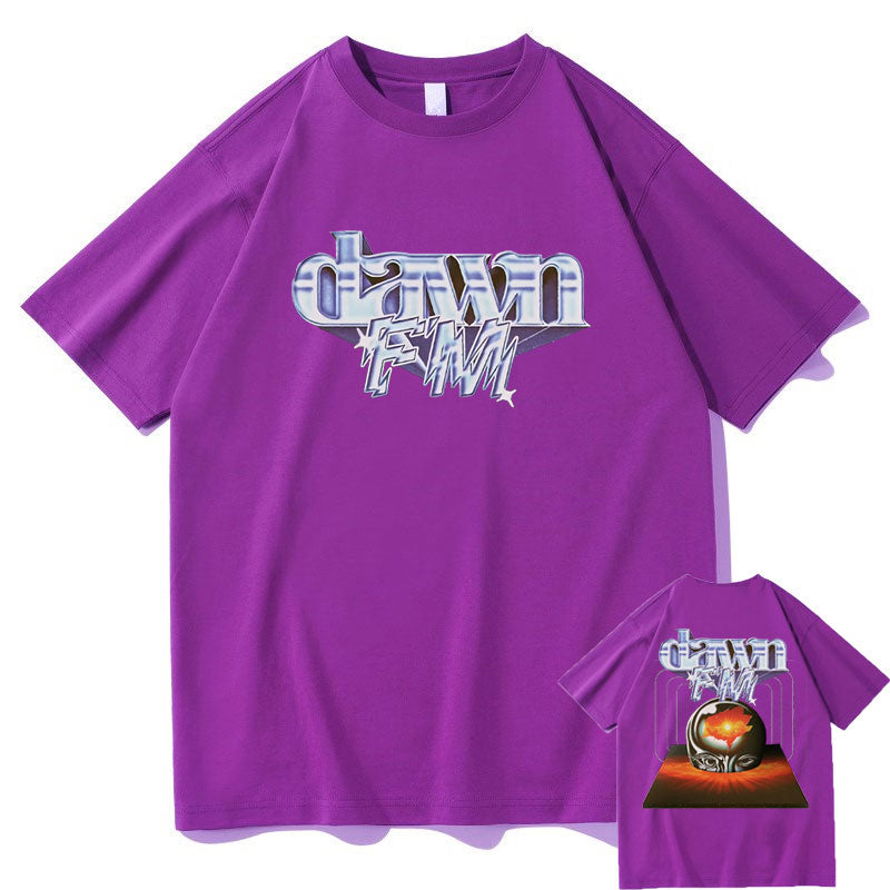 The Weeknd Dawn Fm T-shirt - 6ixmerchandise